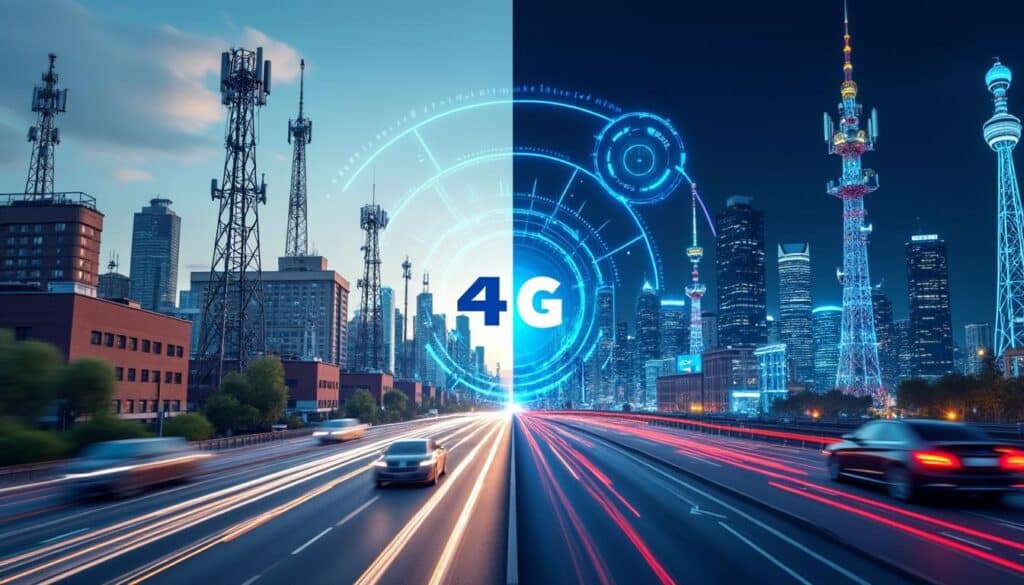 découvrez les principales différences entre la 4g et la 5g : débits, latence, usages et avantages. comprenez comment la 5g améliore la connectivité par rapport à la 4g.