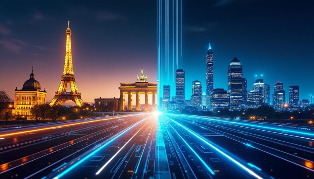 découvrez les enjeux et défis auxquels l'europe fait face pour rivaliser avec les géants américains de la tech et analyser ses chances de réussite.