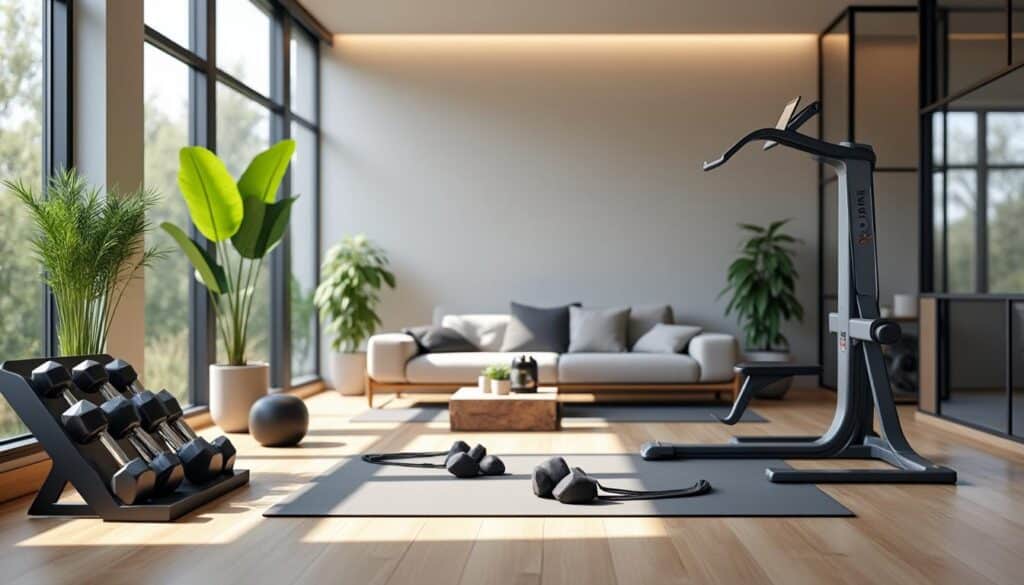 découvrez le guide complet pour choisir le meilleur matériel de musculation à la maison en 2026 et atteindre vos objectifs fitness efficacement.