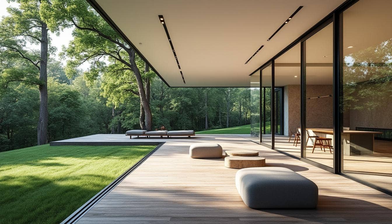 découvrez comment une maison d'architecte met en valeur la lumière naturelle pour créer des espaces lumineux, agréables et respectueux de l'environnement.