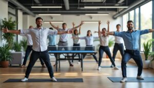 découvrez comment le sport en entreprise favorise la santé des collaborateurs et contribue à réduire significativement le taux d'absentéisme.