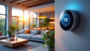 optimisez le confort de votre maison grâce à la régulation intelligente de la température, pilotée par un algorithme avancé pour un thermostat performant et économe en énergie.