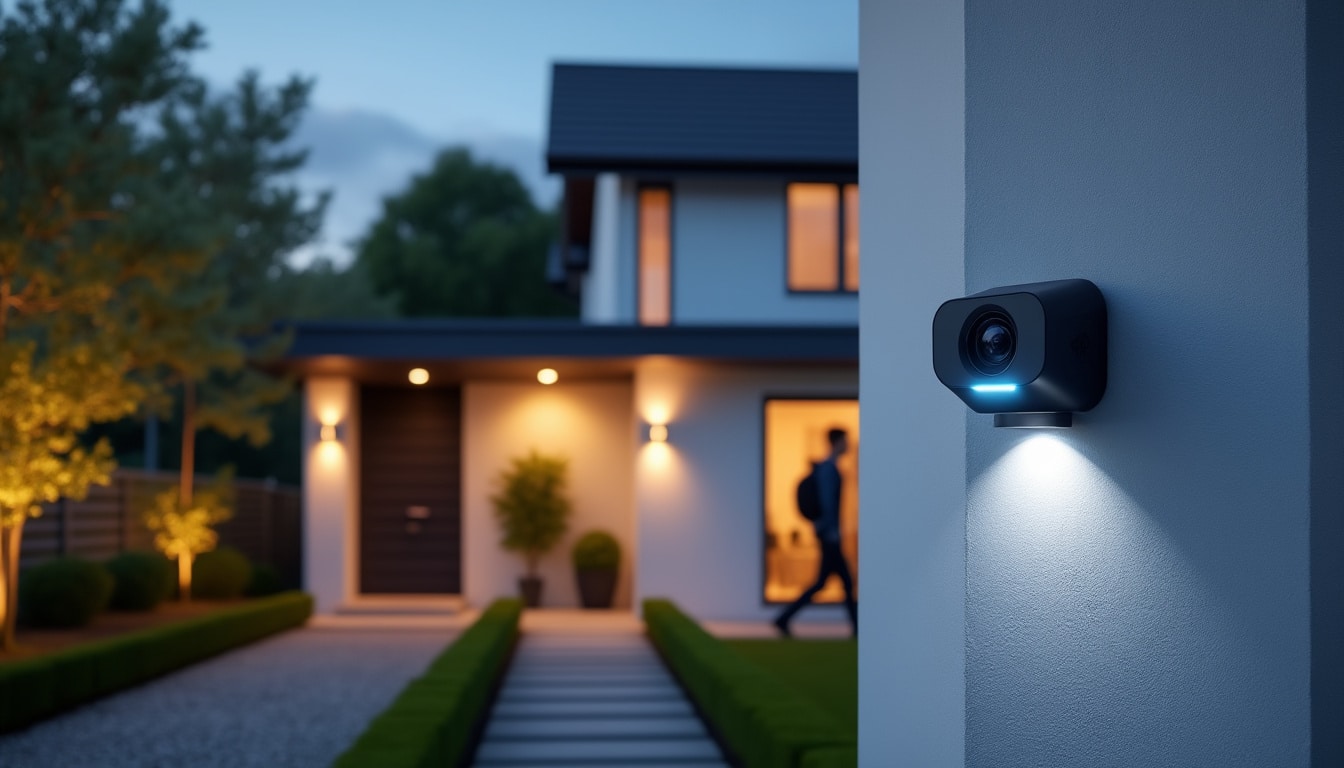 protégez votre maison efficacement grâce à la détection de mouvement intégrée des caméras ip, assurant une sécurisation optimale du périmètre de votre domicile.